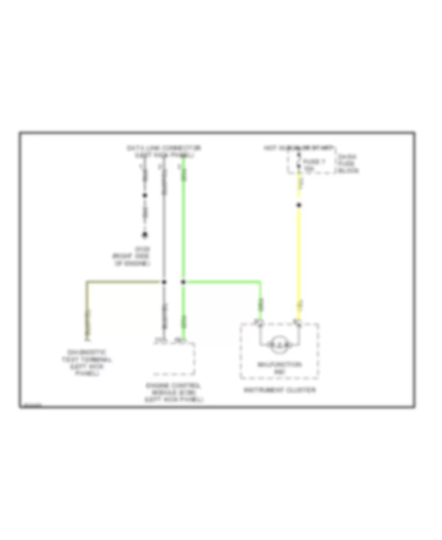 Computer Data Lines Early Production for Honda Passport LX 1995