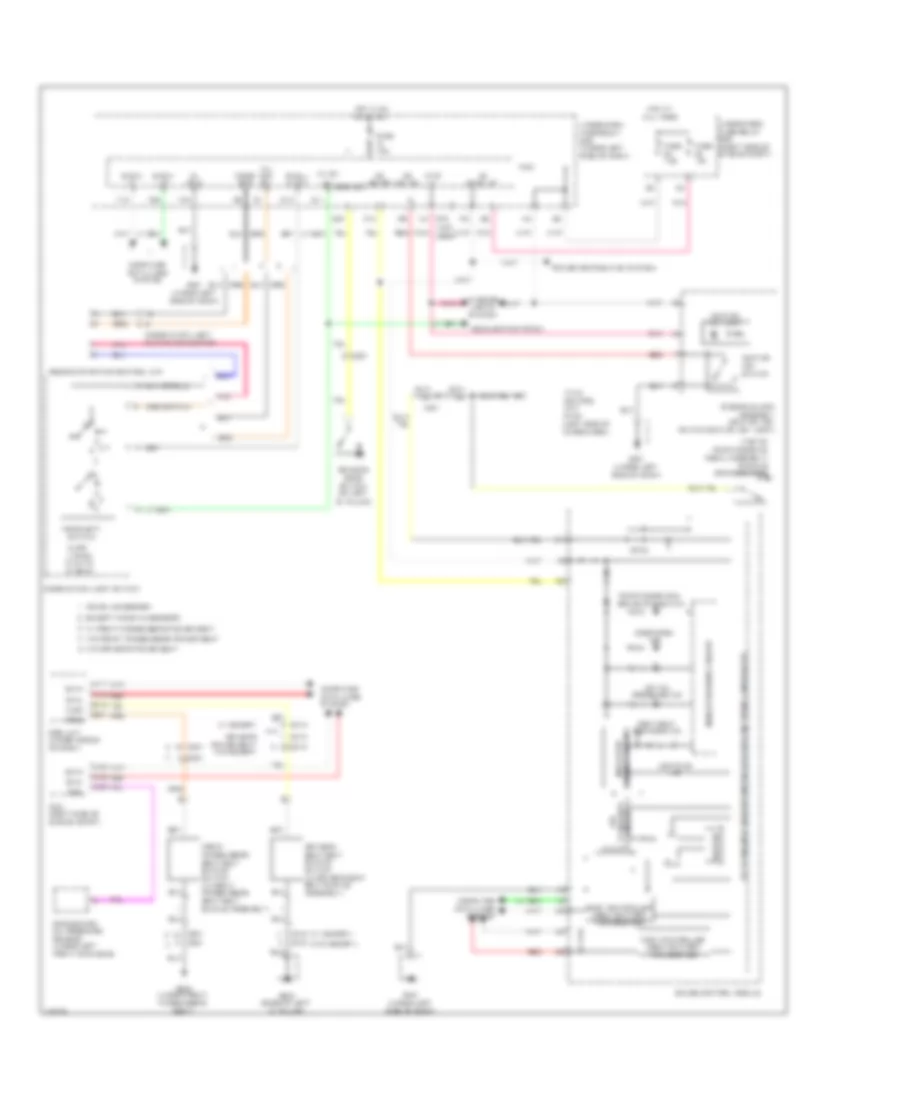 Chime Wiring Diagram for Honda Pilot EX 2013