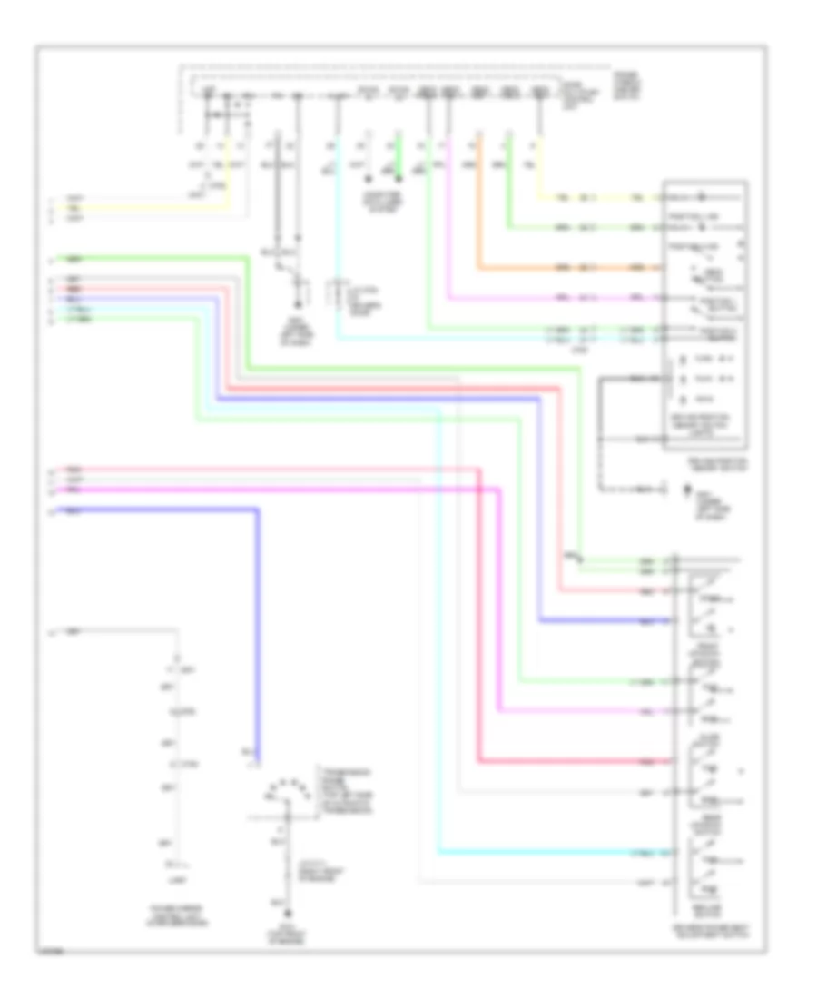 Memory Seat Wiring Diagram (2 of 2) for Honda Pilot Touring 2012