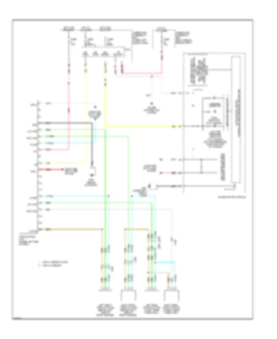 Tire Pressure Monitoring Wiring Diagram for Honda Pilot Touring 2012