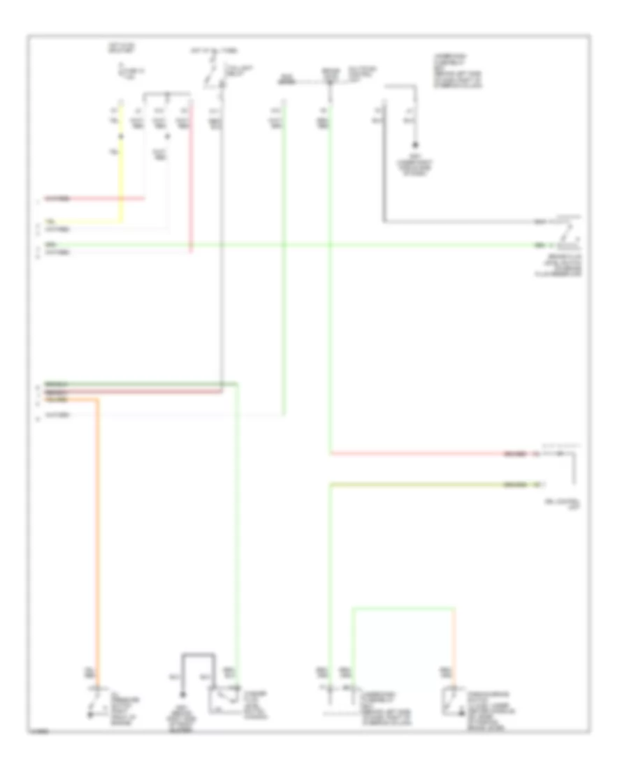 Instrument Cluster Wiring Diagram (2 of 2) for Honda Element LX 2009