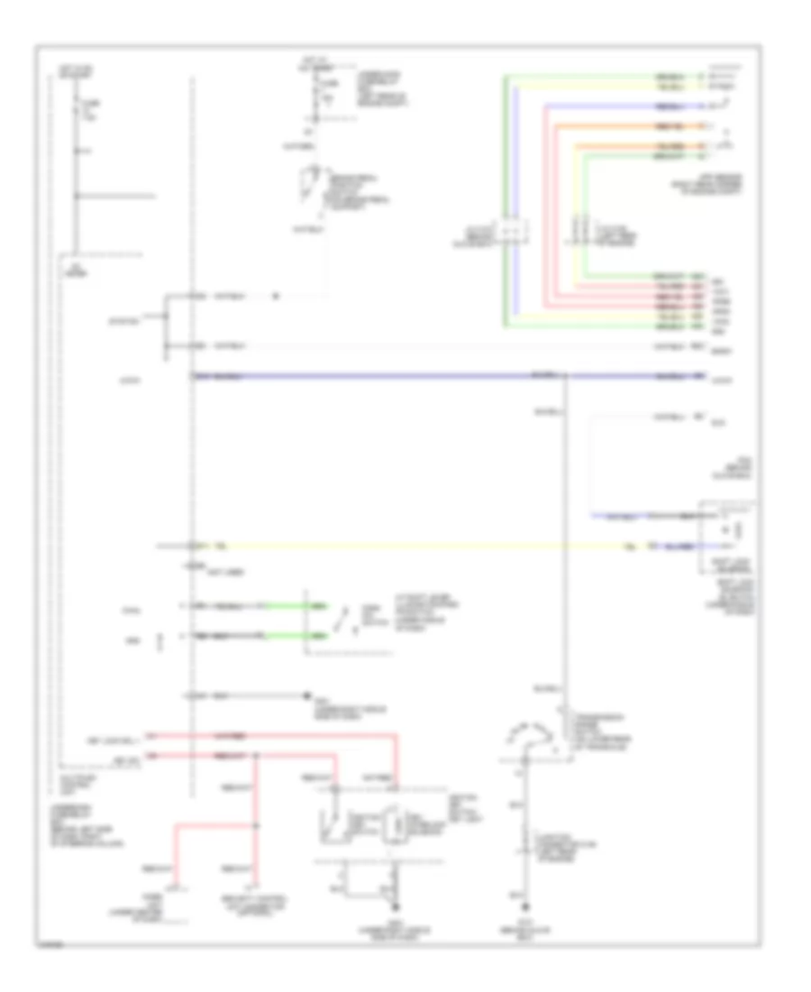 Shift Interlock Wiring Diagram for Honda Element LX 2009