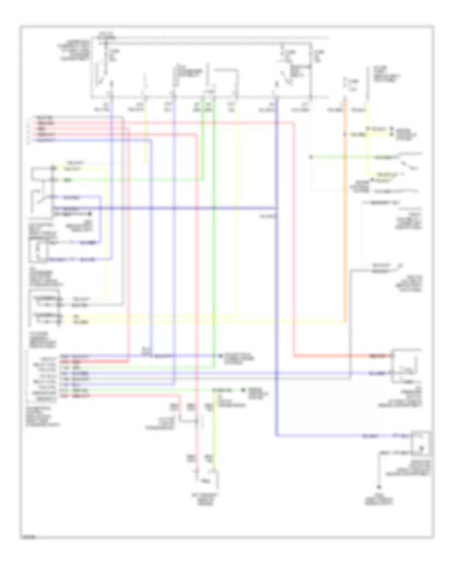 Automatic AC Wiring Diagram (3 of 3) for Honda Pilot LX 2007