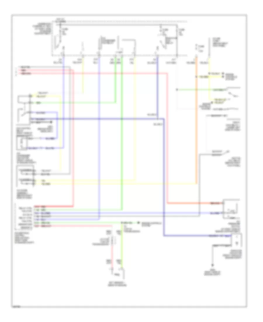 Manual AC Wiring Diagram (2 of 2) for Honda Pilot LX 2007