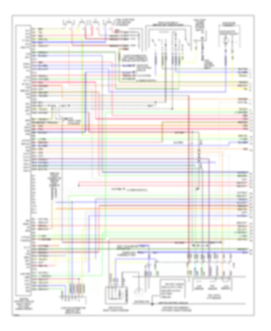 2 2L Engine Performance Wiring Diagrams 1 of 2 for Honda Prelude SE 1995