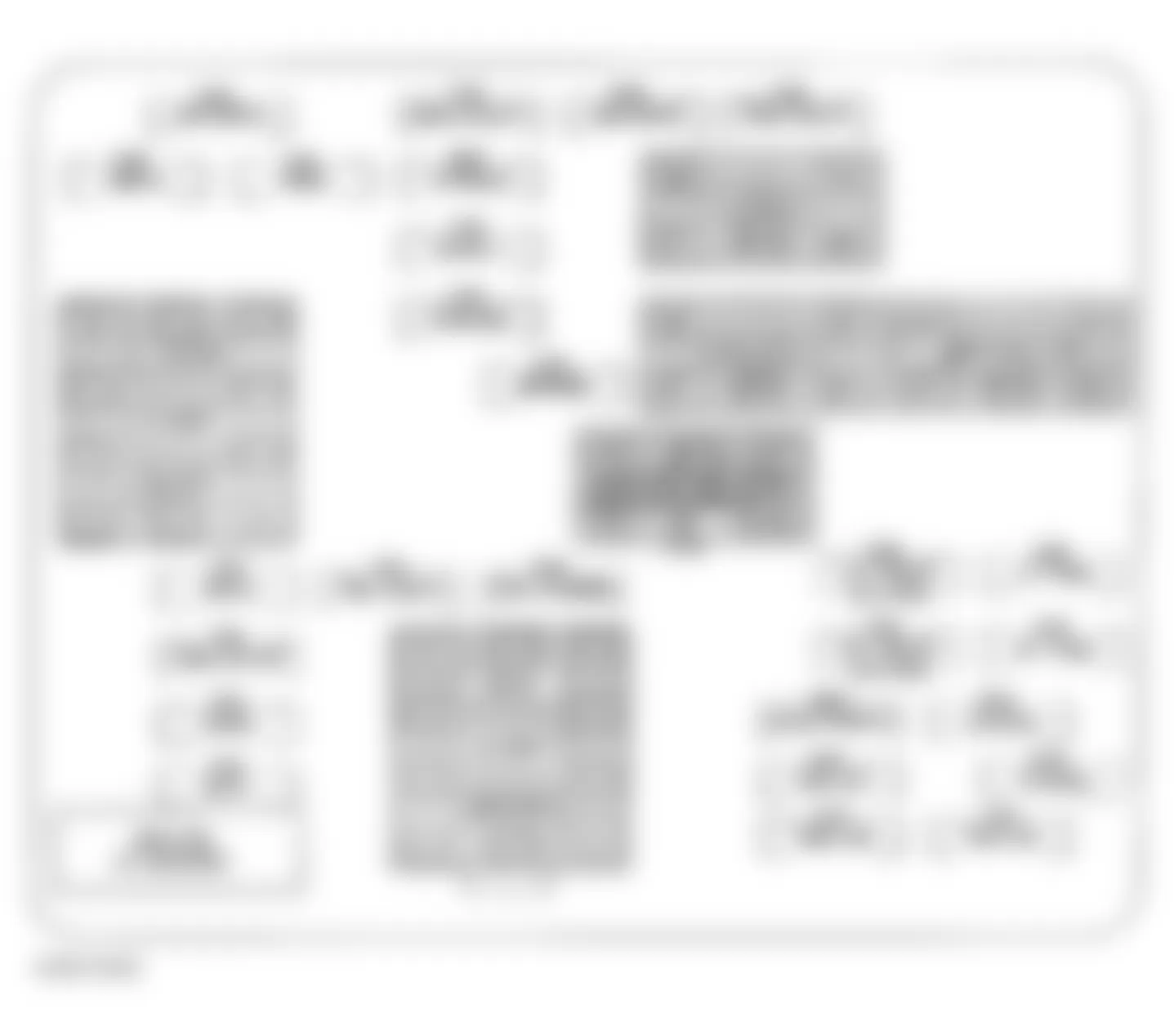 Hummer H2 2005 - Component Locations -  Identifying Instrument Panel Fuse Block Components
