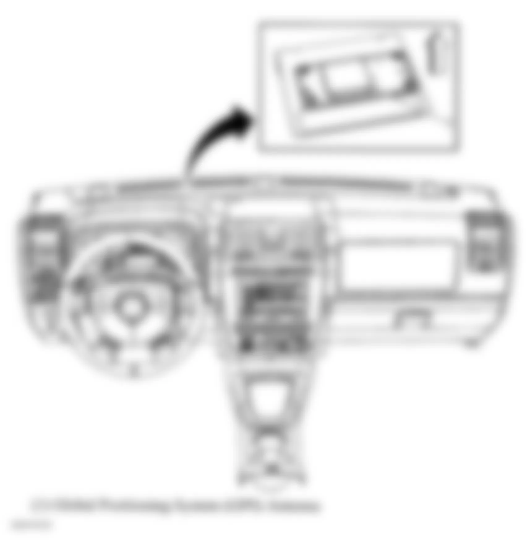 Hummer H3 2006 - Component Locations -  Dash