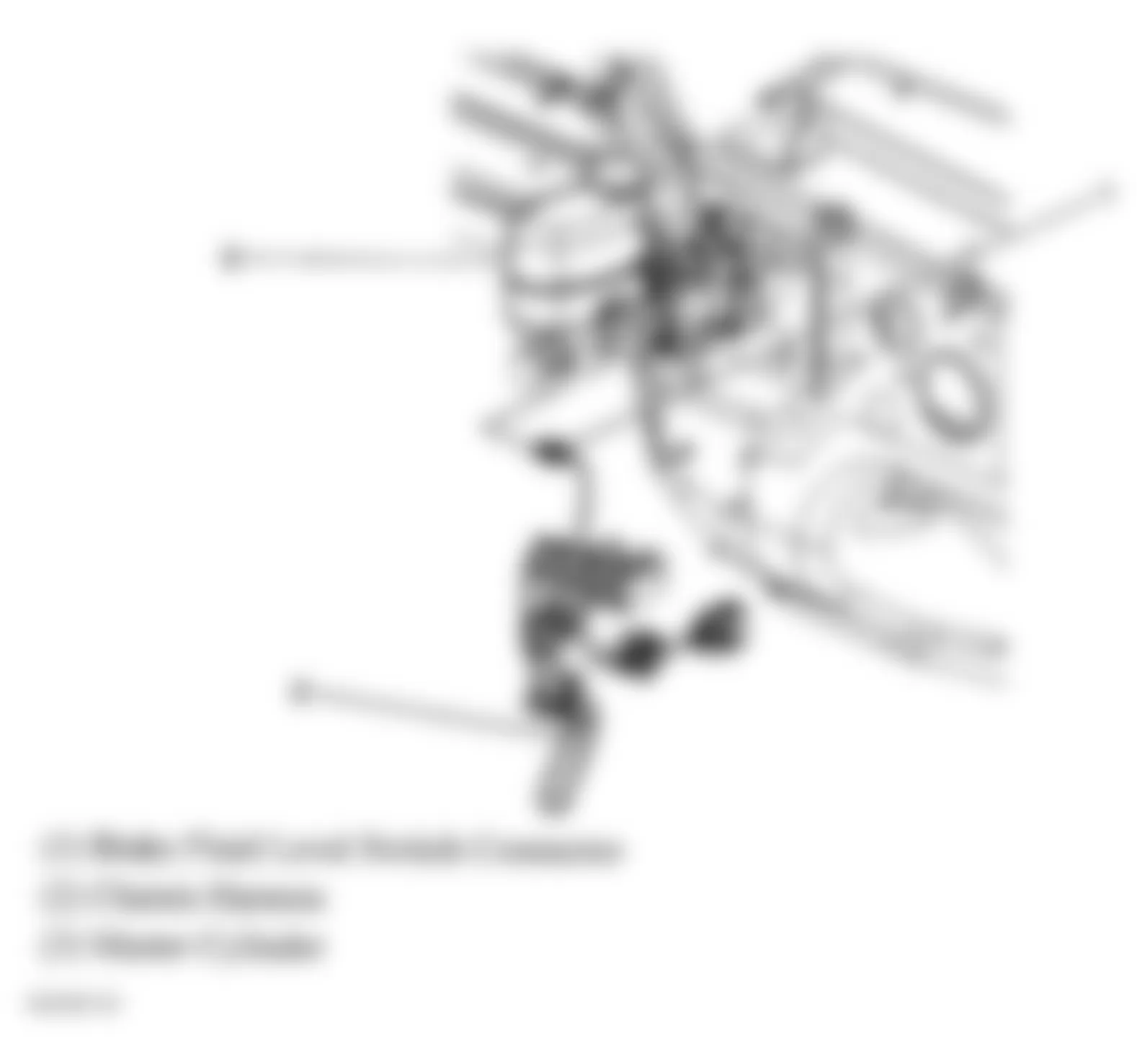 Hummer H2 2007 - Component Locations -  Left Rear Of Engine Compartment