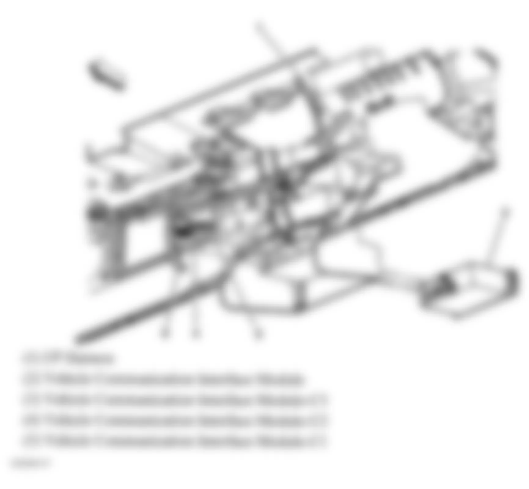 Hummer H2 2007 - Component Locations -  Center Of Dash