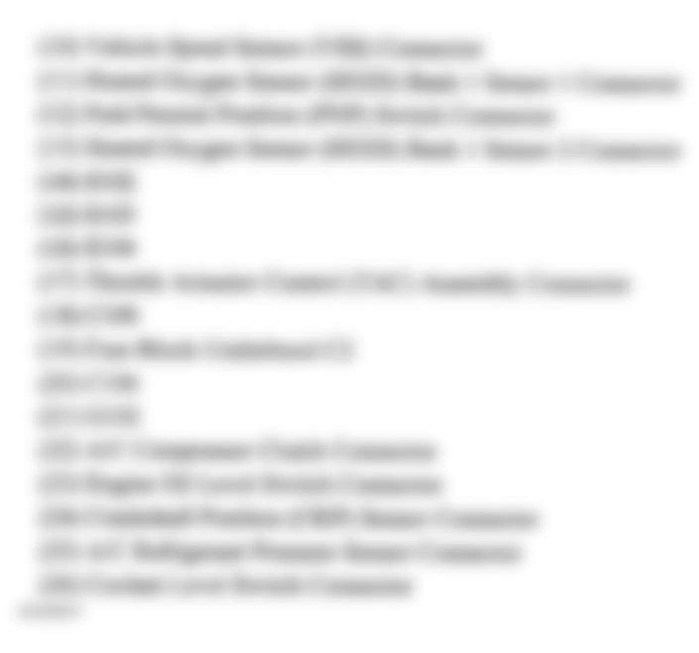 Hummer H2 2007 - Component Locations -  Engine (2 Of 2)