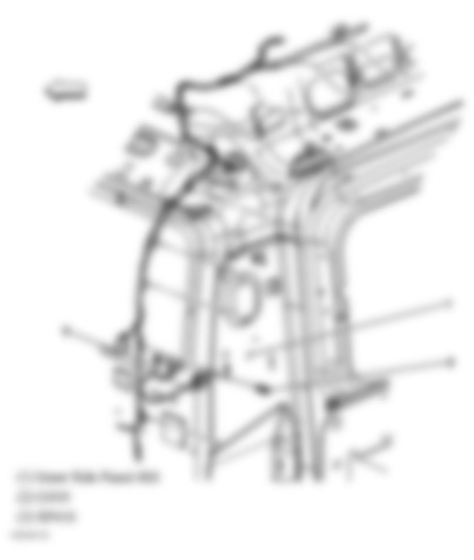 Hummer H2 2008 - Component Locations -  Right Rear Corner Of Vehicle