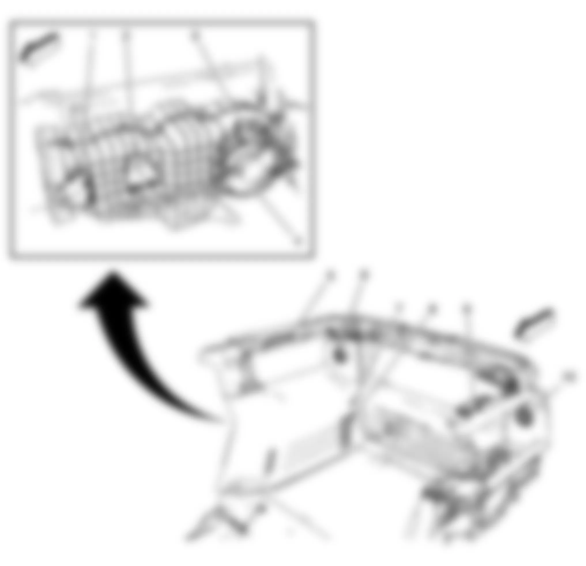 Hummer H2 2008 - Component Locations -  Rear Compartment Components