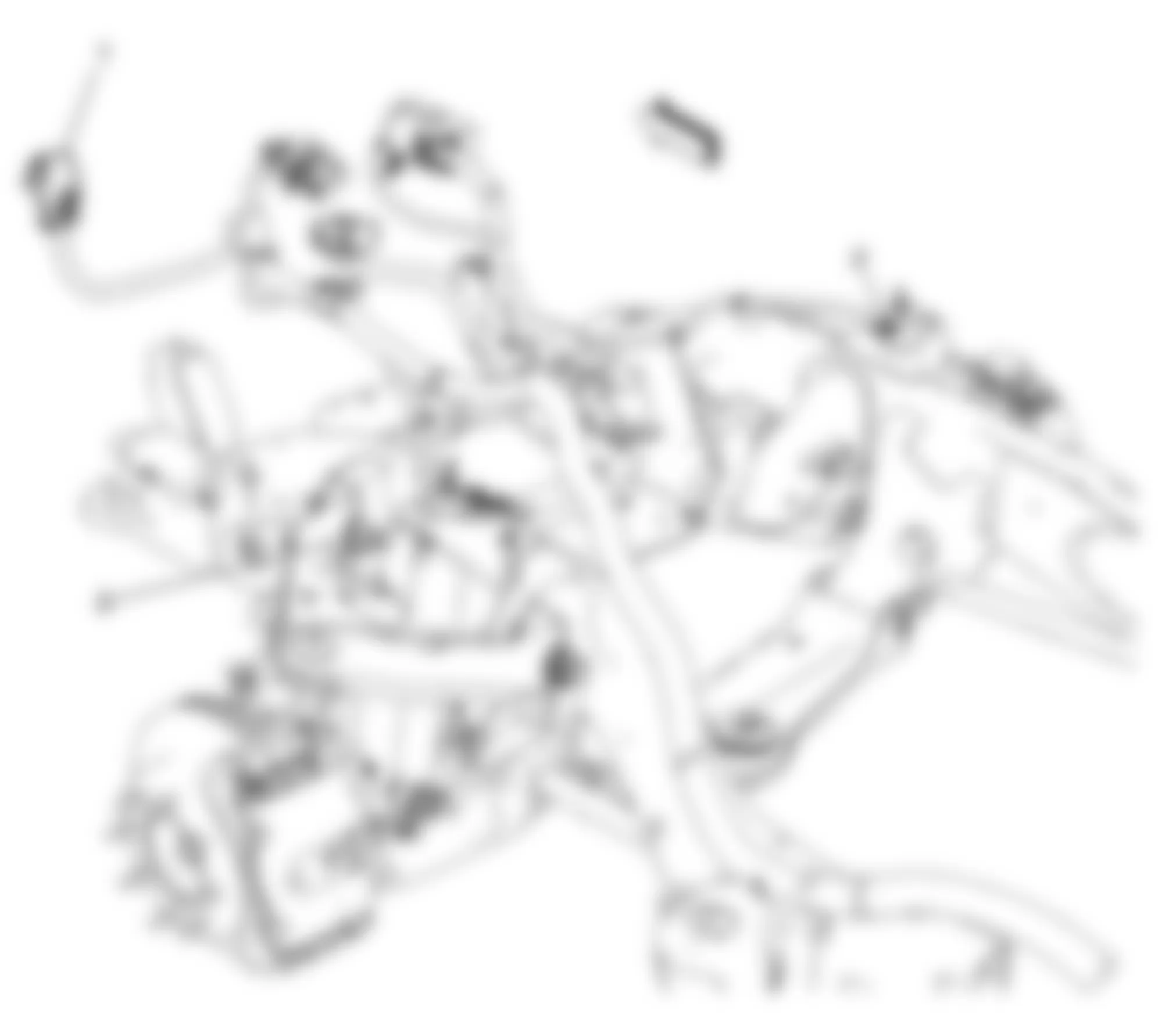 Hummer H2 2008 - Component Locations -  Front Suspension