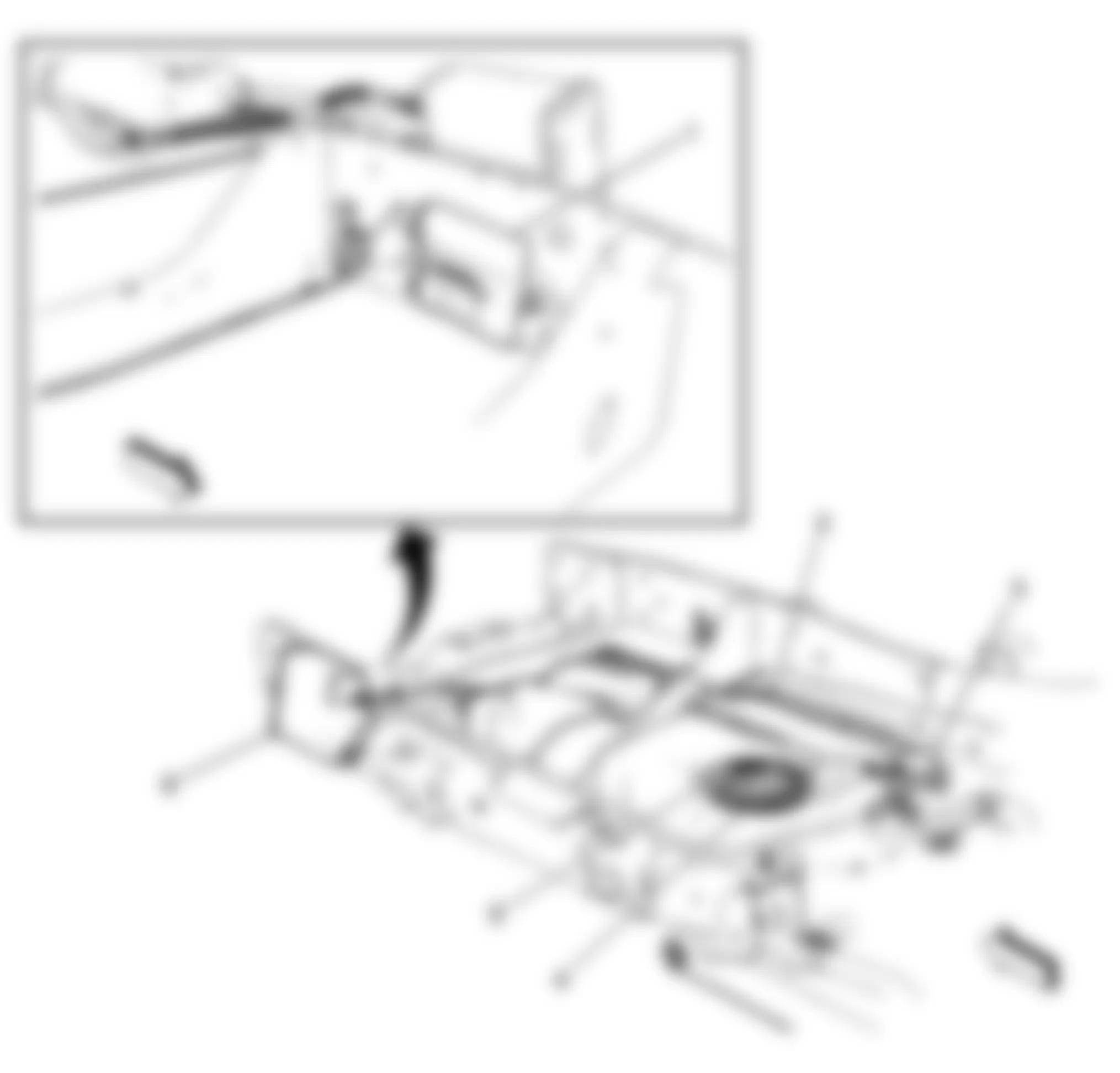 Hummer H2 2008 - Component Locations -  Fuel System Components