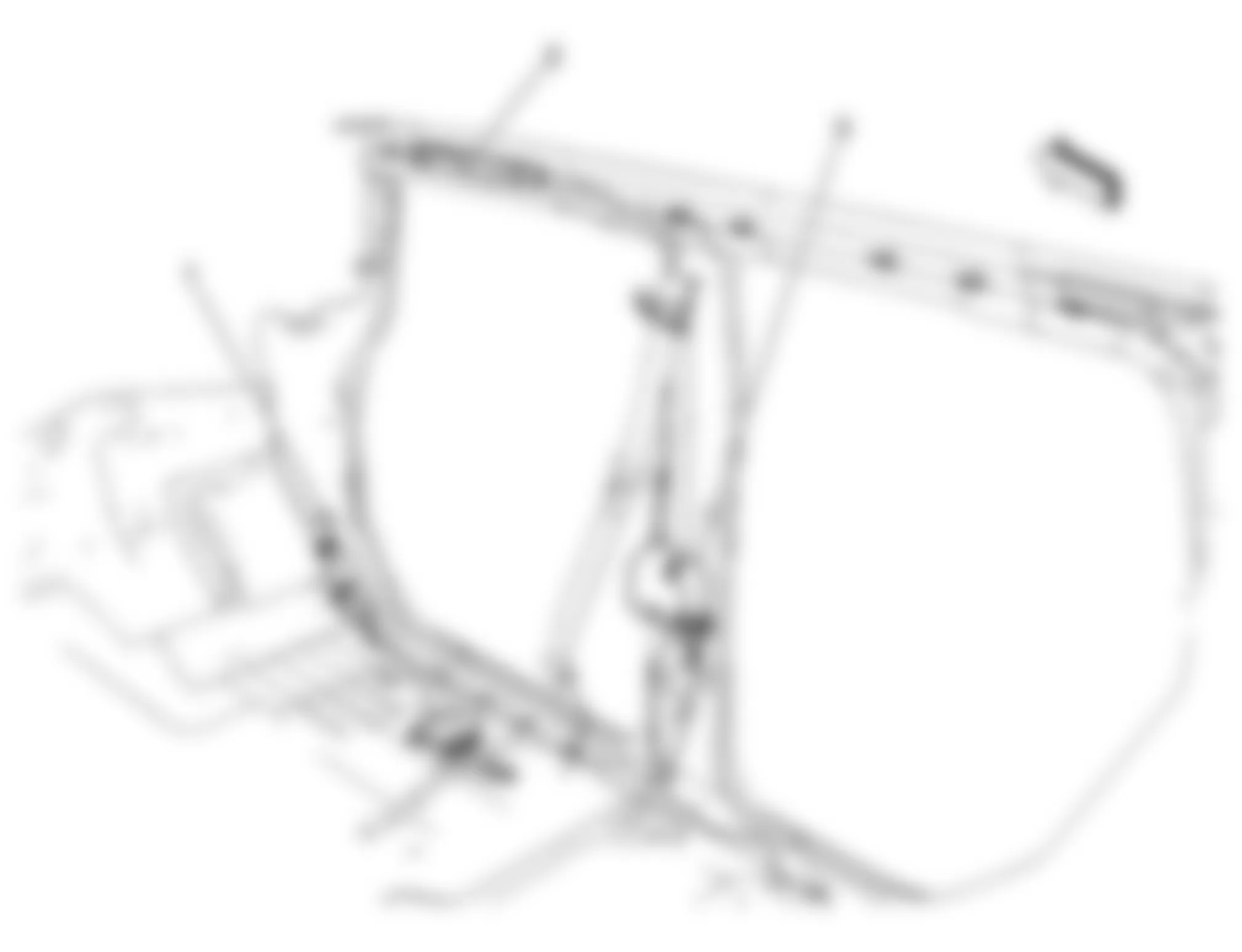 Hummer H2 2008 - Component Locations -  Right Front Passenger Compartment