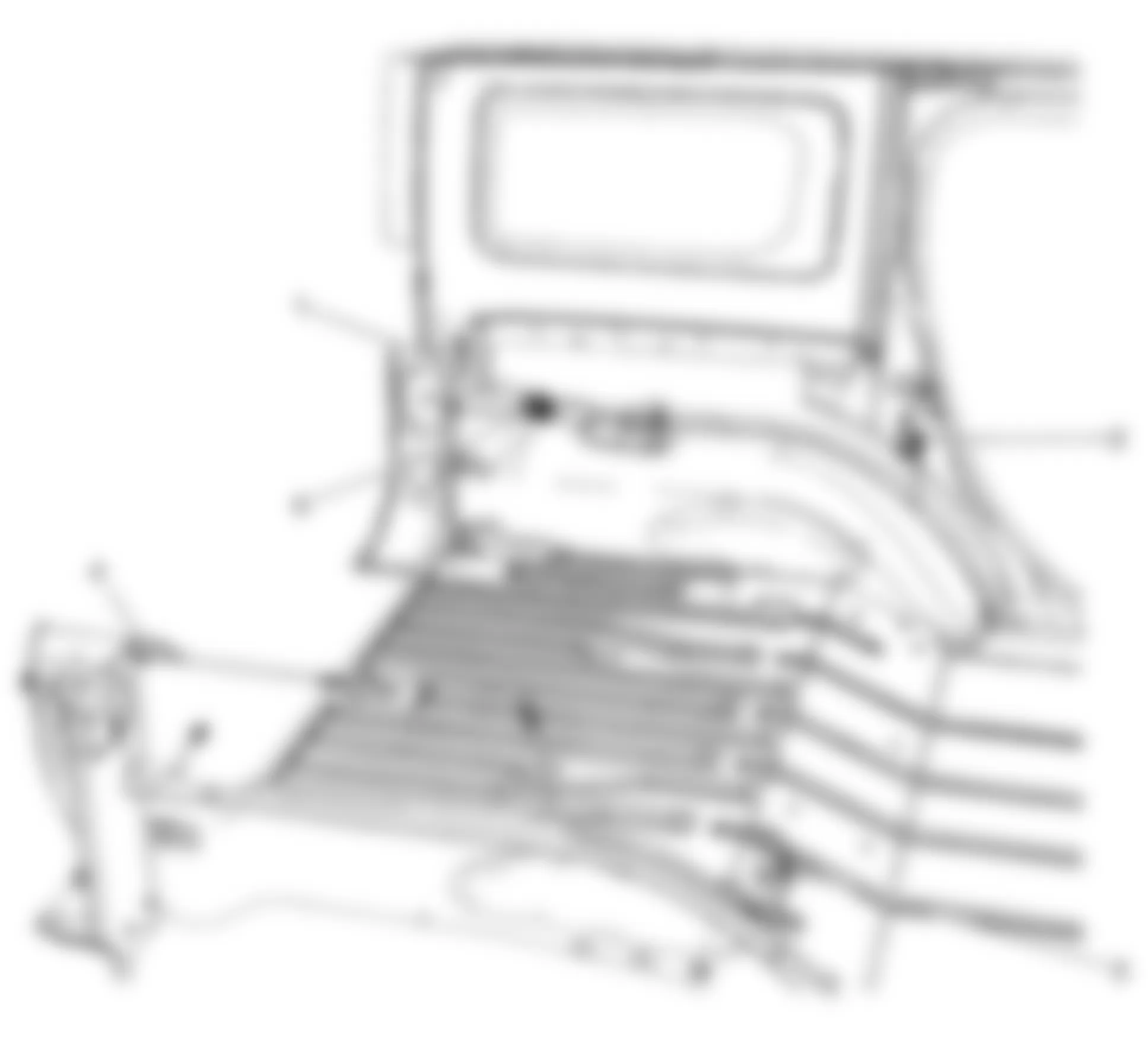 Hummer H3 Alpha 2008 - Component Locations -  Rear Compartment Area