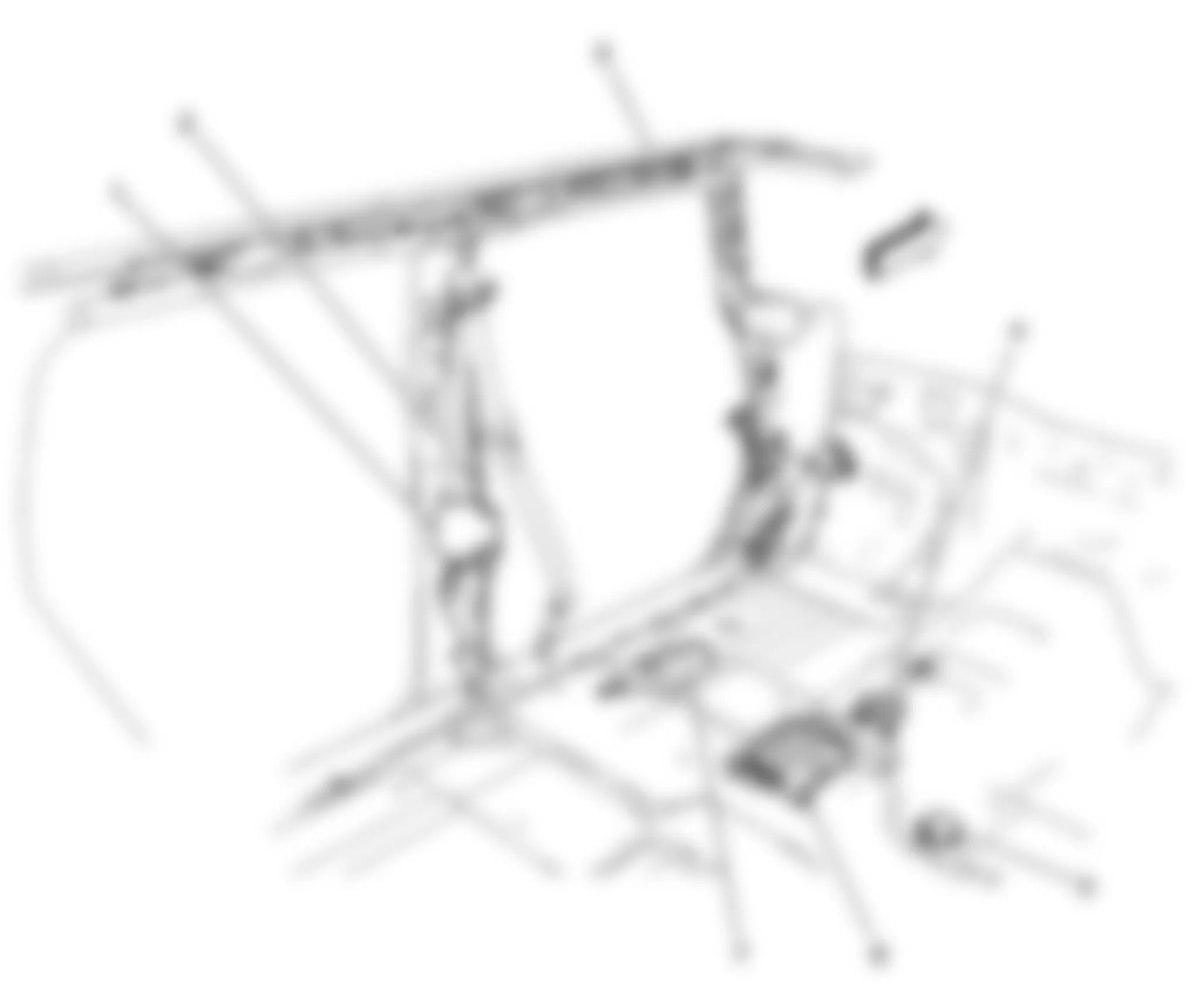 Hummer H2 2009 - Component Locations -  Front Left Side Of Passenger Compartment
