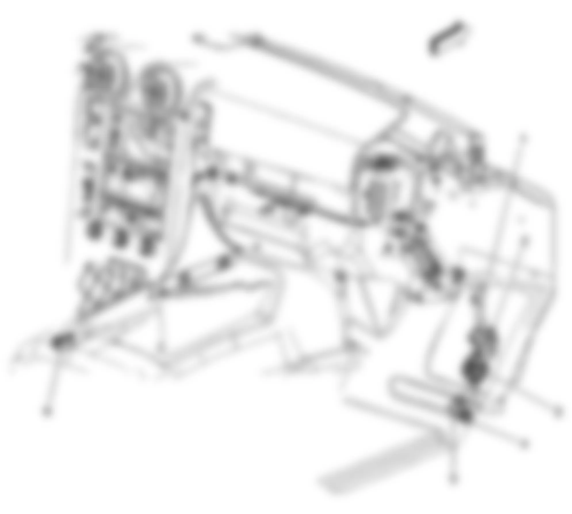 Hummer H2 2009 - Component Locations -  Right Front Passenger Compartment