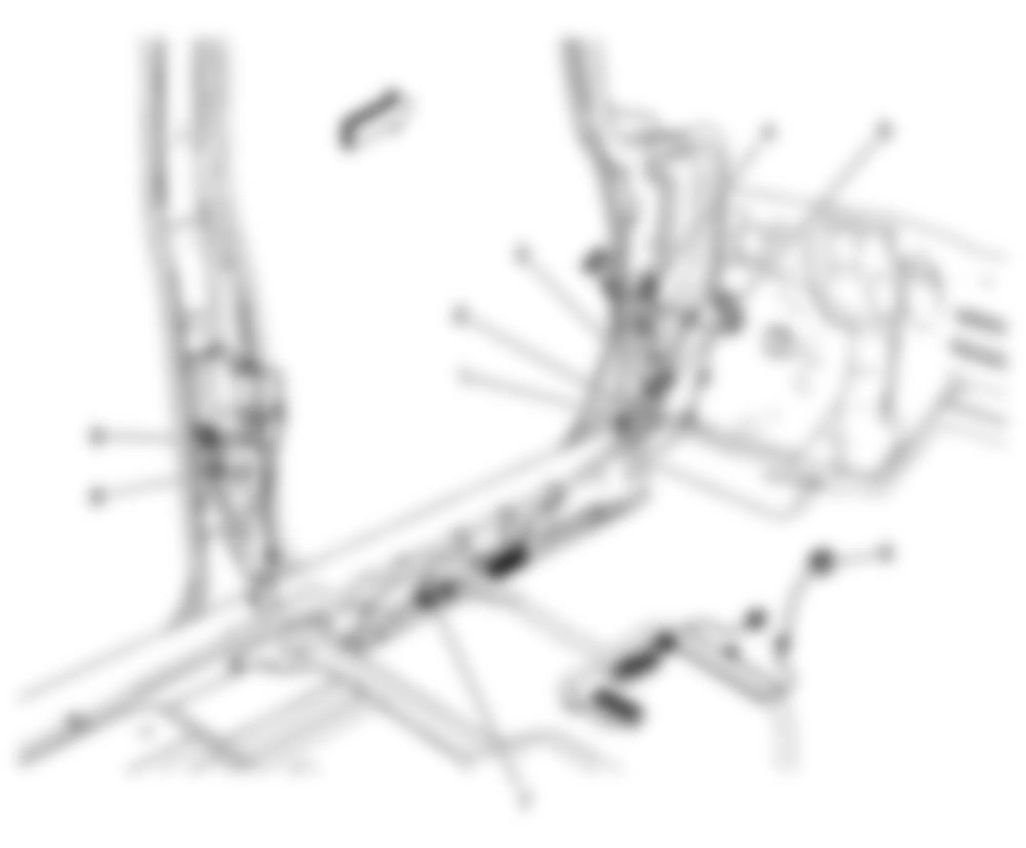 Hummer H2 2009 - Component Locations -  Left Passenger Compartment