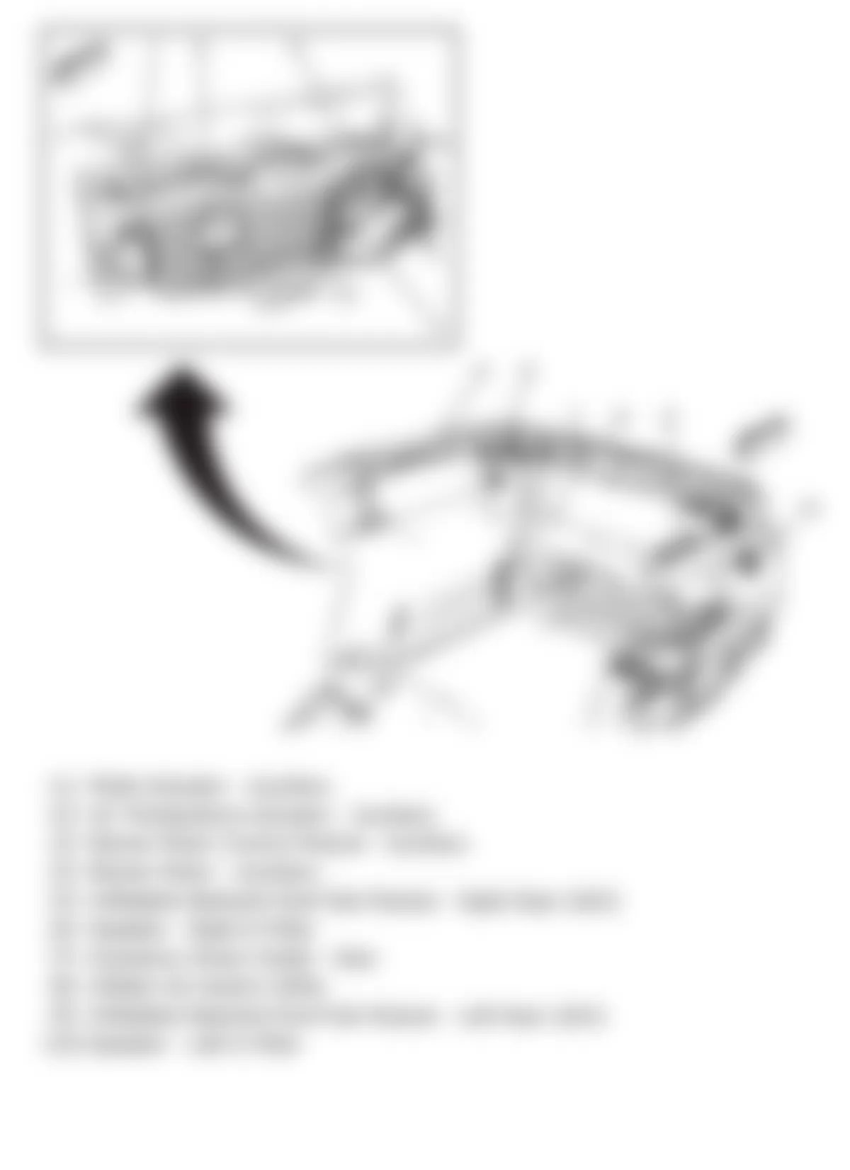 Hummer H2 2009 - Component Locations -  Rear Compartment Components