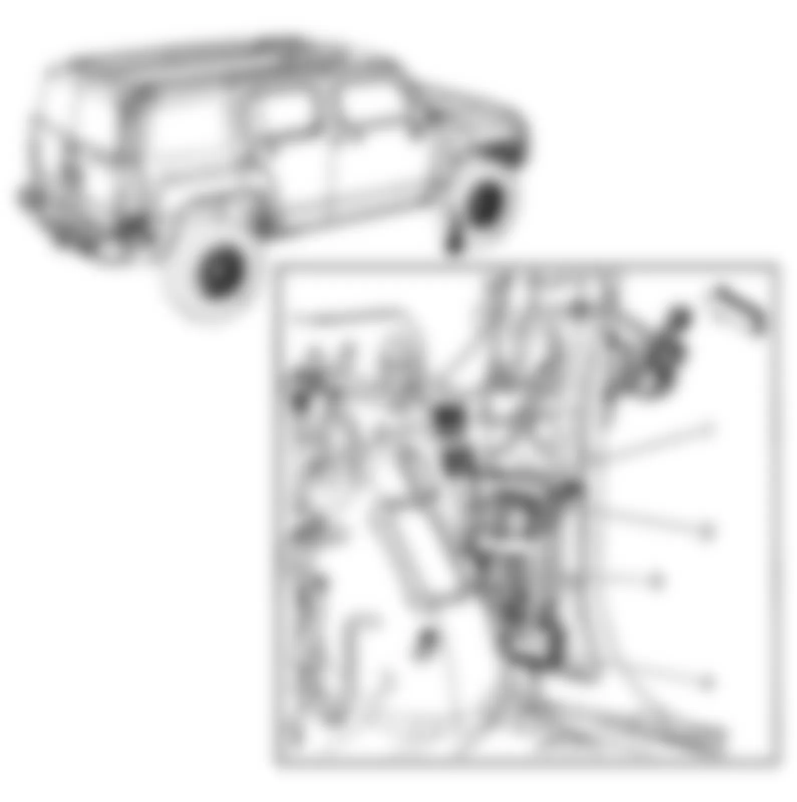 Hummer H3 Alpha 2009 - Component Locations -  Right Front Kick Panel