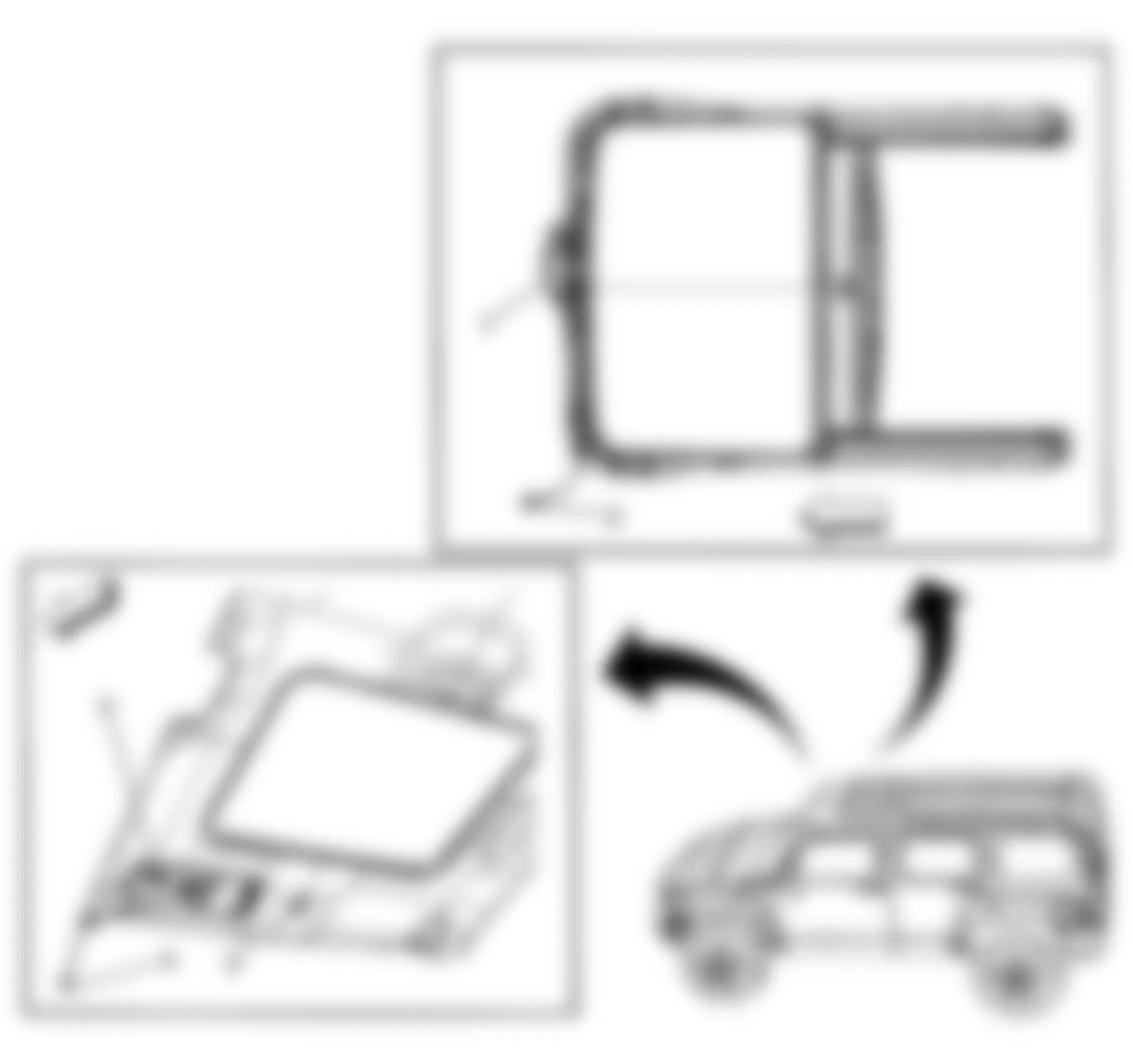Hummer H3 Alpha 2009 - Component Locations -  Sunroof Component Views
