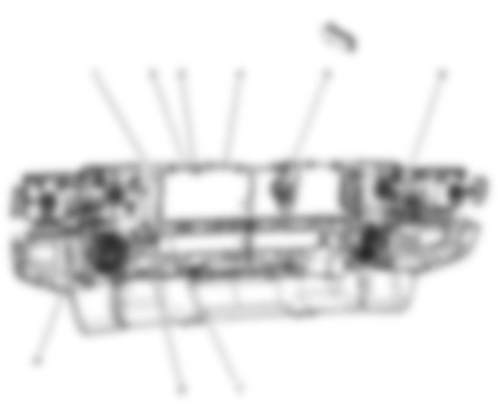 Hummer H3 Alpha 2009 - Component Locations -  Forward Lamp Harness