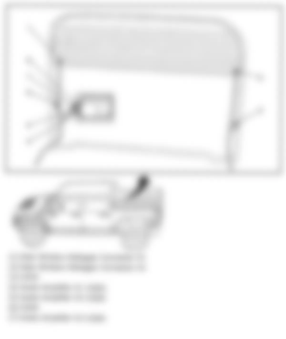 Hummer H3 Alpha 2009 - Component Locations -  Rear Passenger Compartment (H3T)