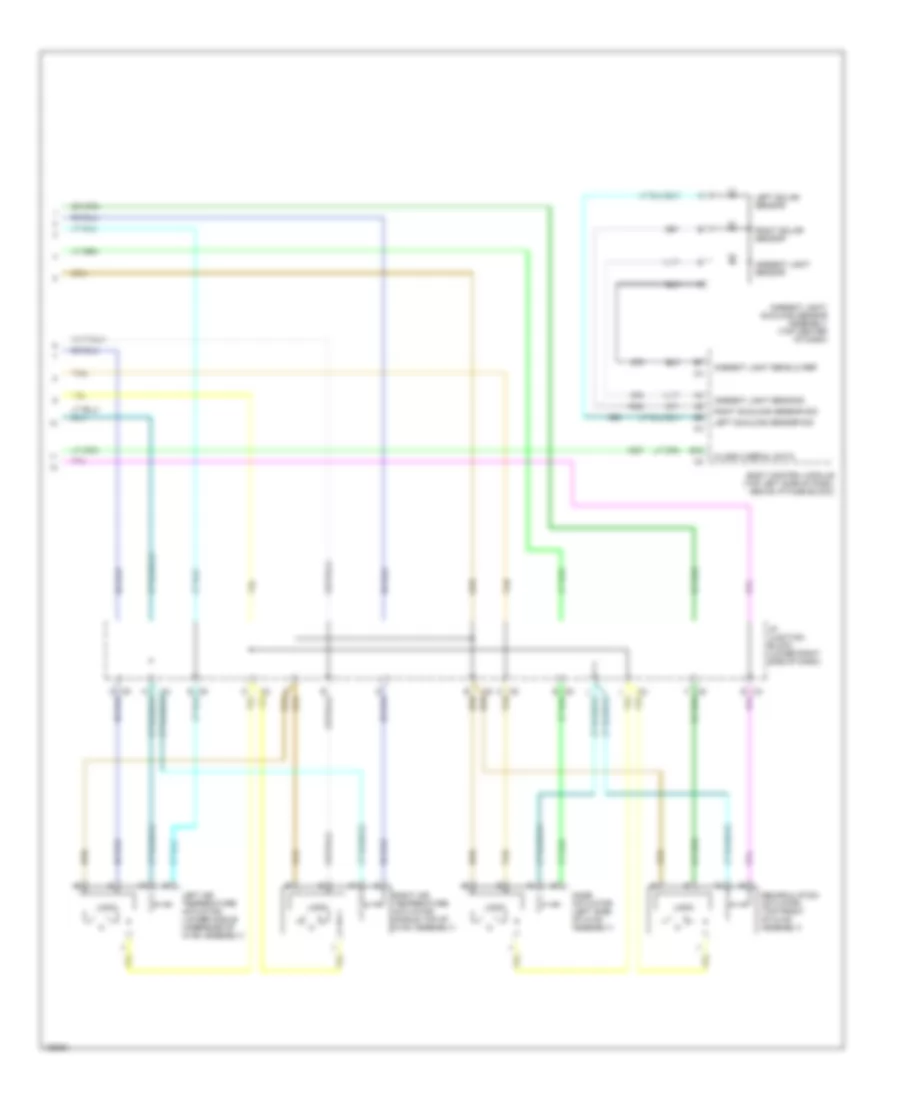 Automatic A C Wiring Diagram 2 of 2 for Hummer H2 2004