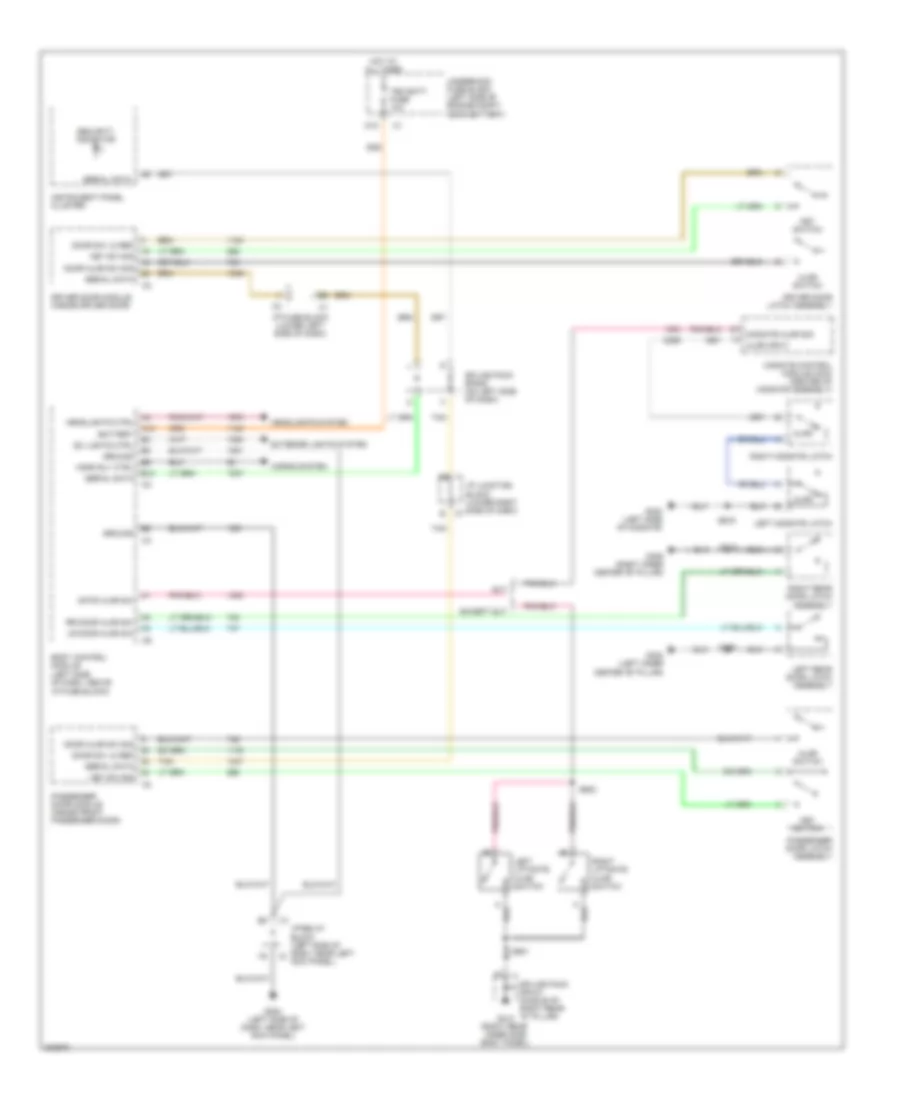 Forced Entry Wiring Diagram for Hummer H2 2005