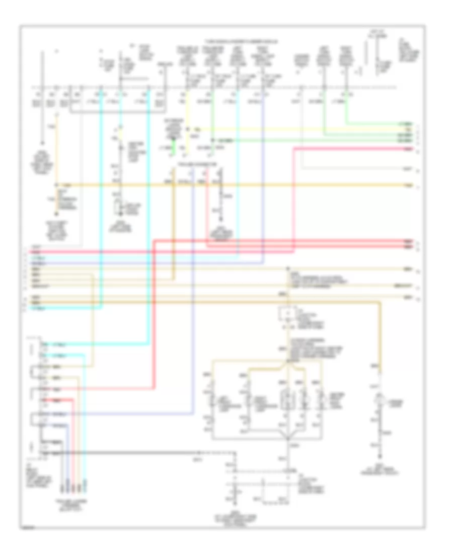Exterior Lamps Wiring Diagram SUT 2 of 3 for Hummer H2 2006