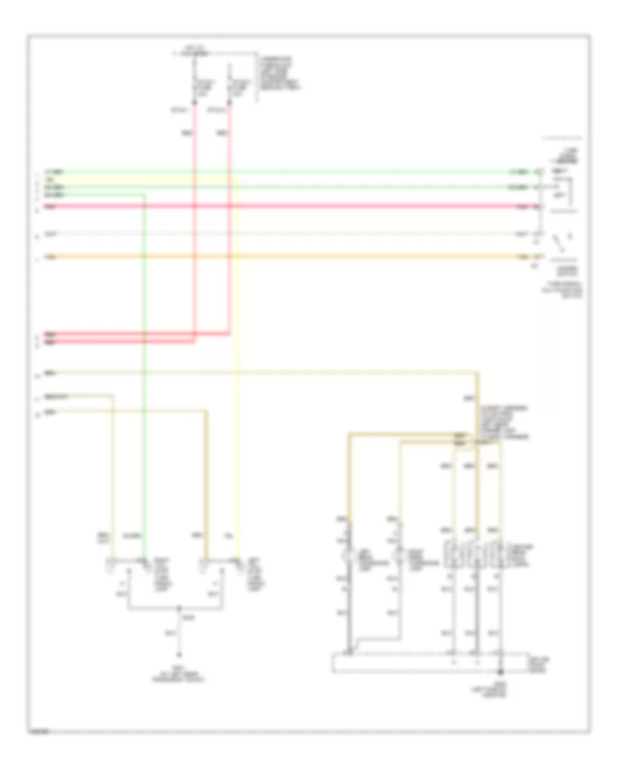 Exterior Lamps Wiring Diagram, SUT (3 of 3) for Hummer H2 2006