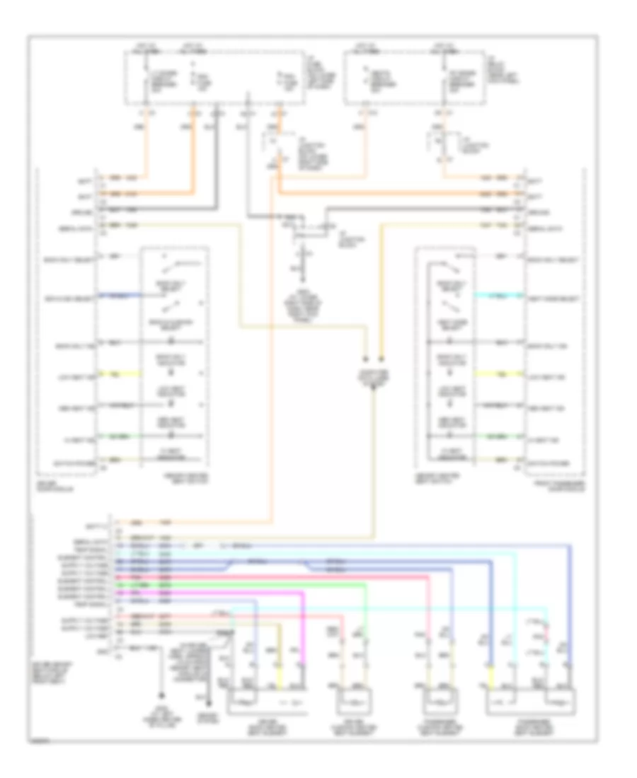 Front Seat Heater Wiring Diagram for Hummer H2 2006