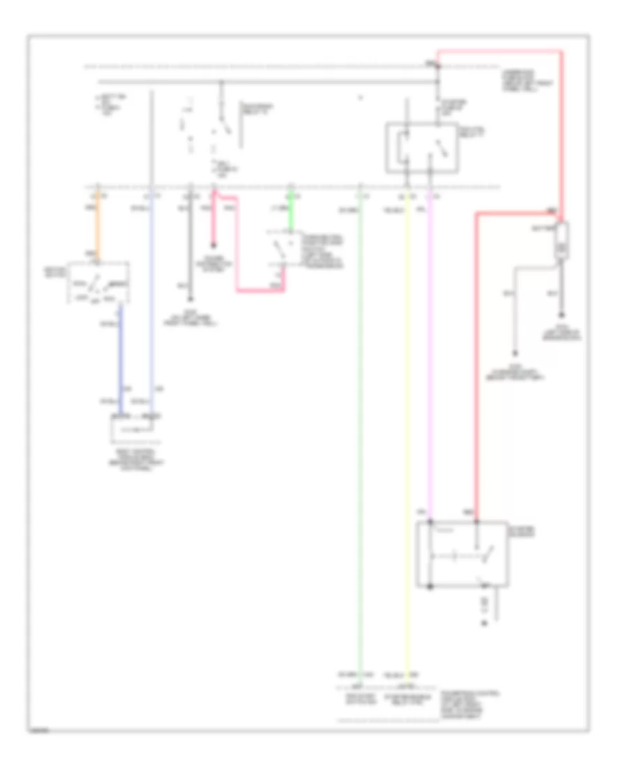 Starting Wiring Diagram, AT for Hummer H3 2006