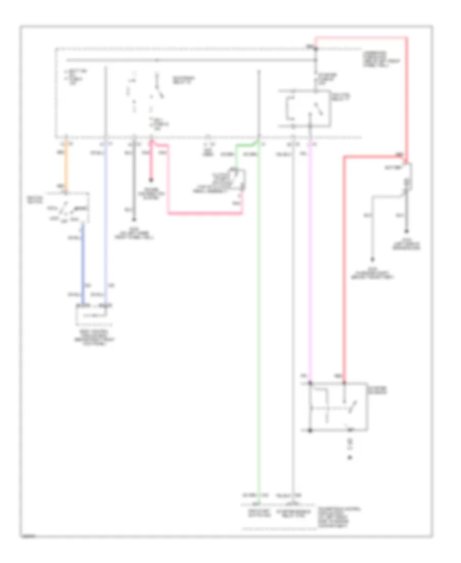 Starting Wiring Diagram M T for Hummer H3 2006