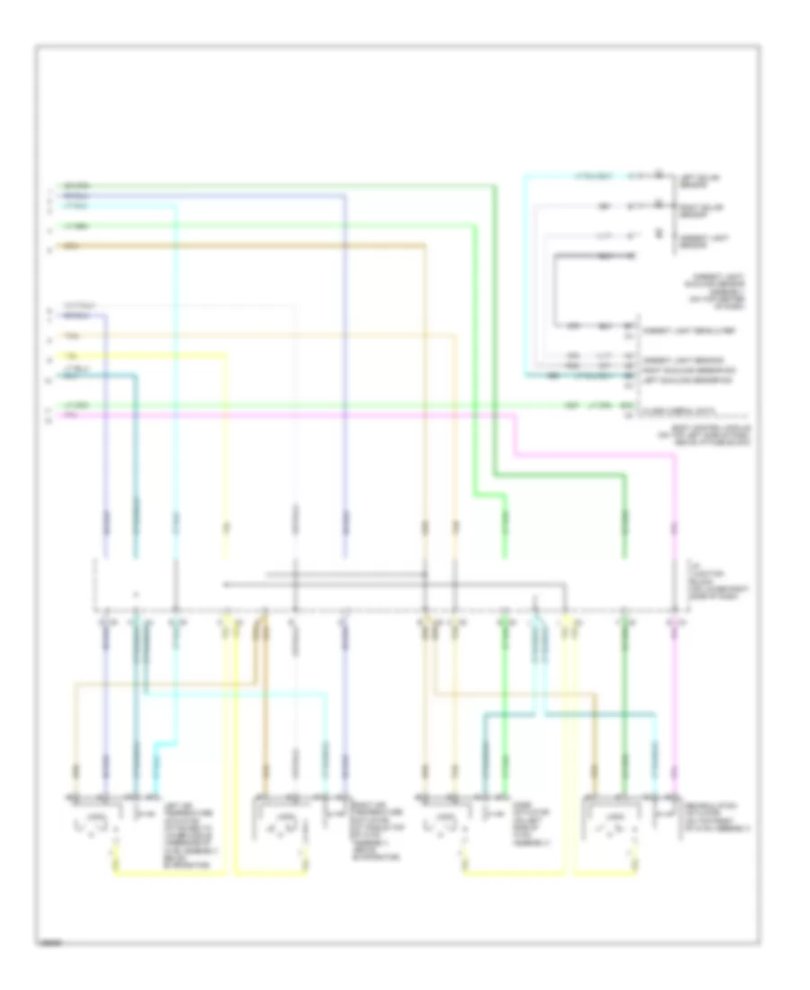 Automatic AC Wiring Diagram (2 of 2) for Hummer H2 2007