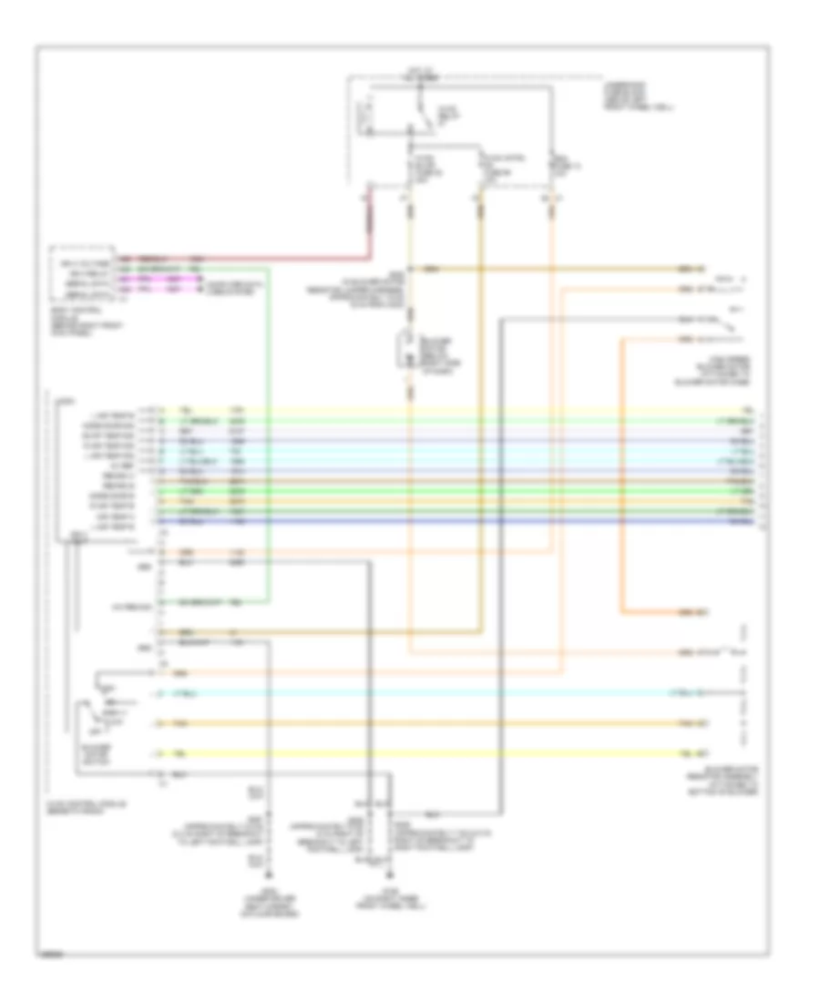 Manual A C Wiring Diagram 1 of 2 for Hummer H3 2007