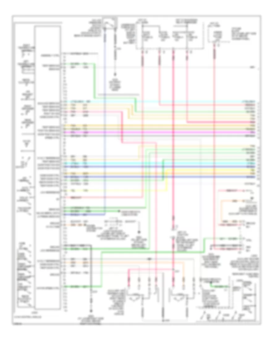 Automatic AC Wiring Diagram (1 of 3) for Hummer H2 2008