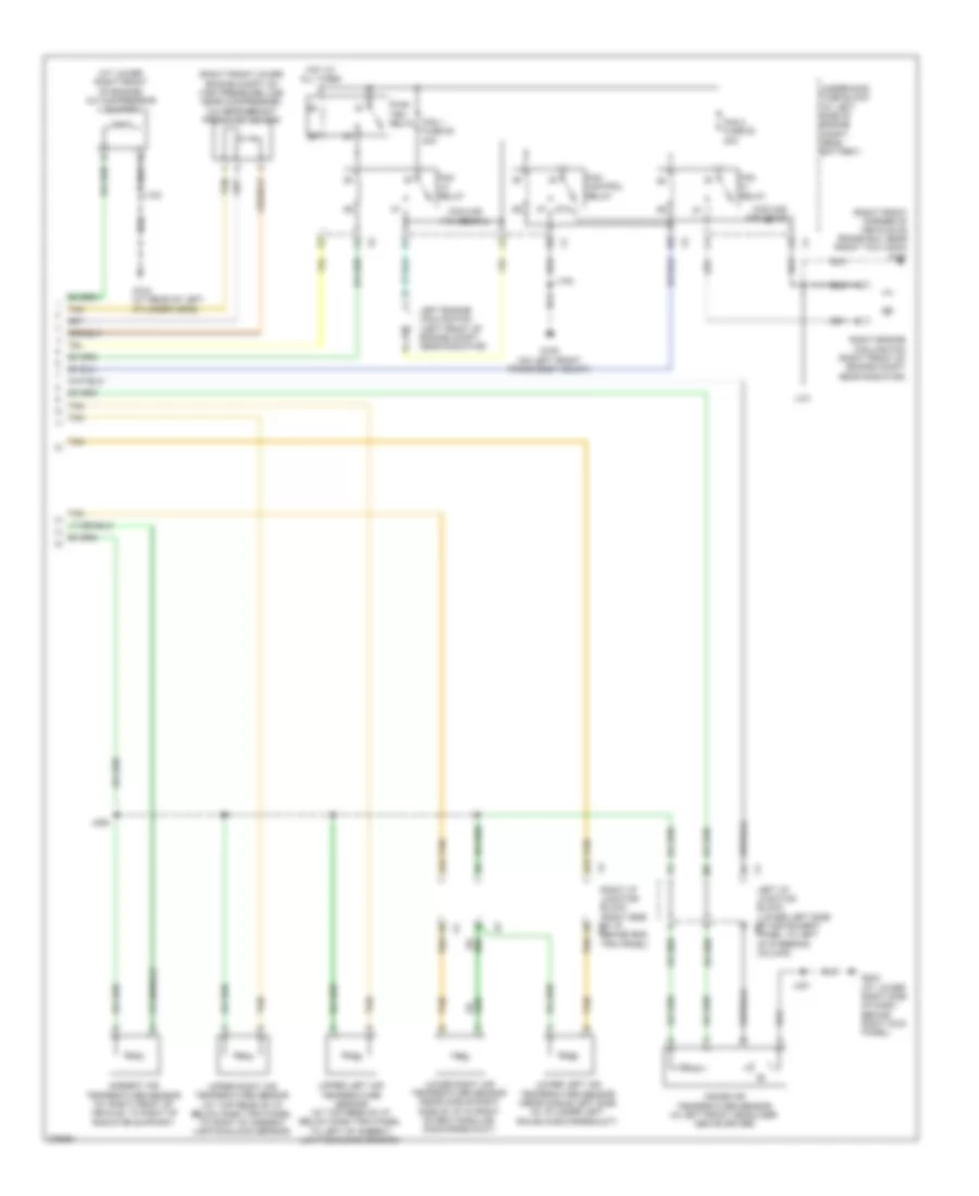 Automatic A C Wiring Diagram 3 of 3 for Hummer H2 2008