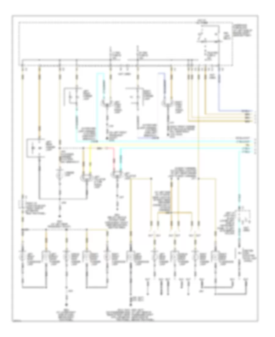 Exterior Lamps Wiring Diagram 1 of 2 for Hummer H2 2008