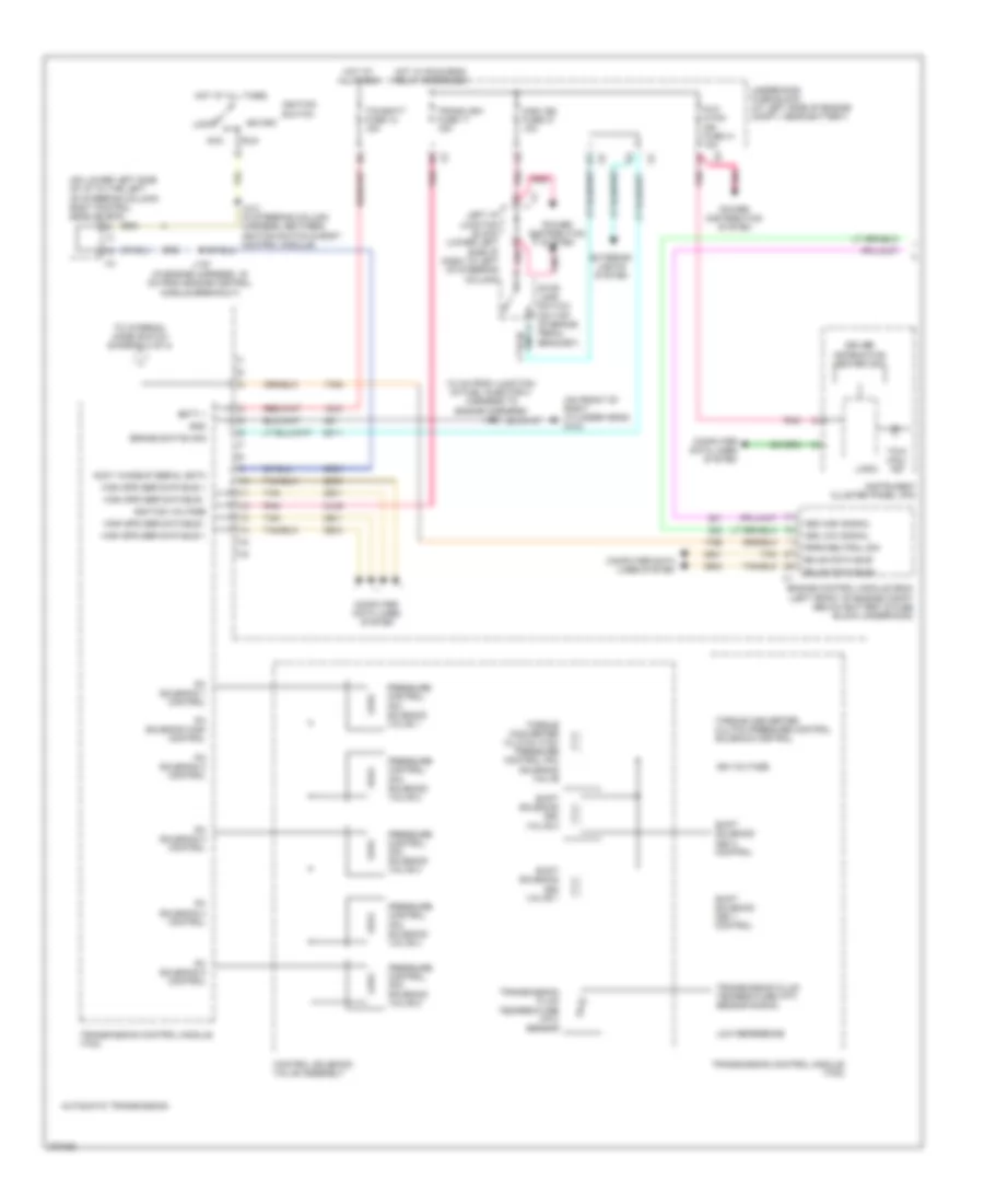 A T Wiring Diagram 1 of 2 for Hummer H2 2008