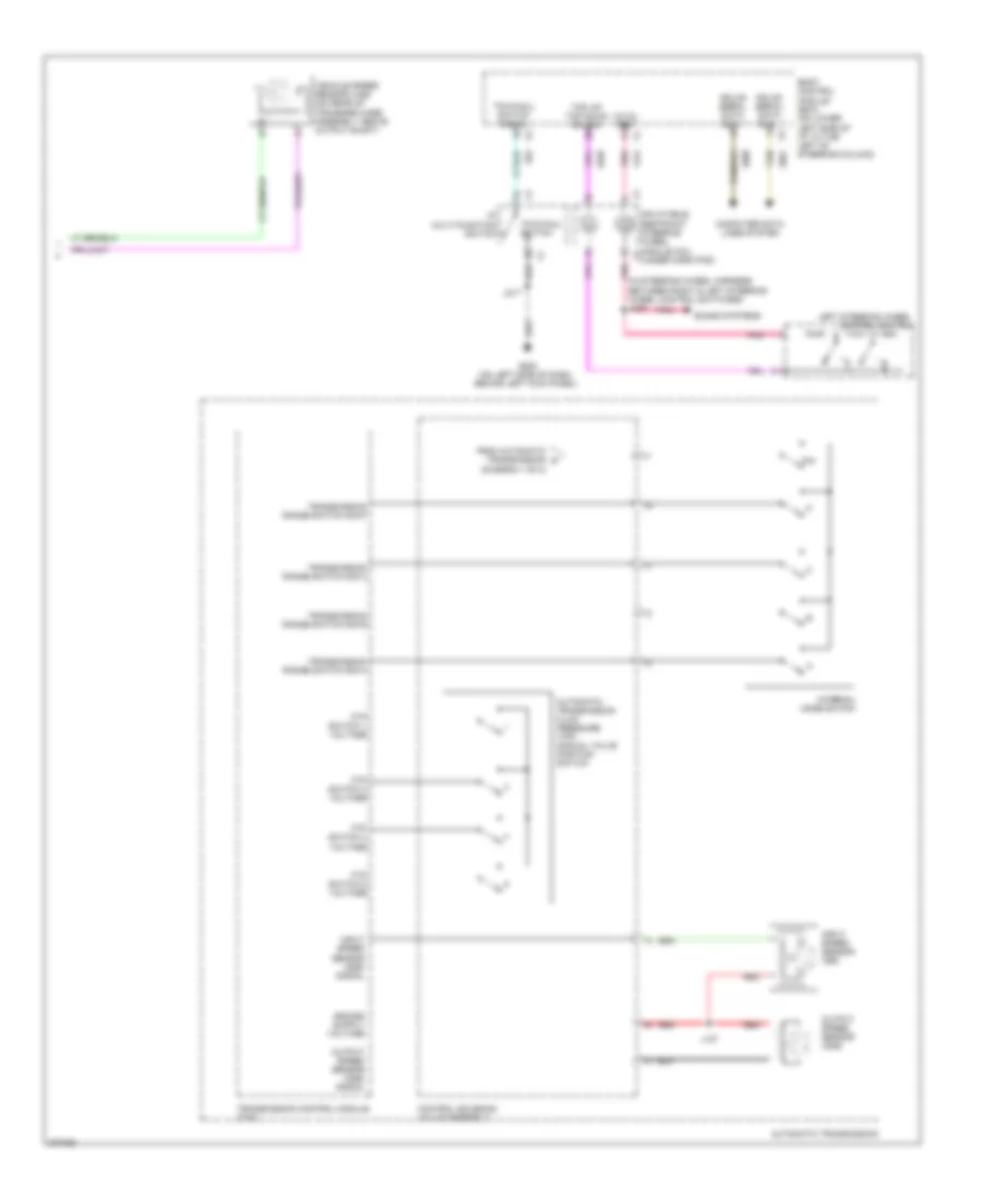 A T Wiring Diagram 2 of 2 for Hummer H2 2008