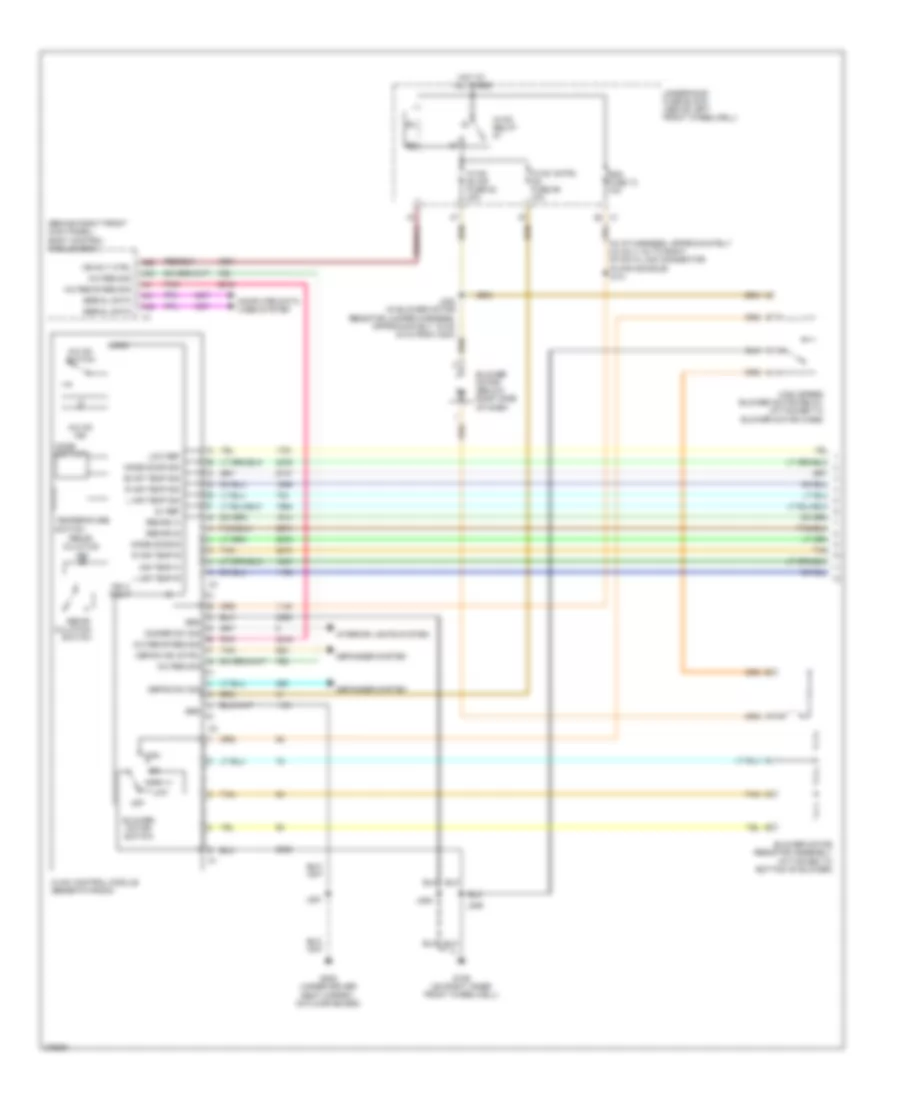Manual AC Wiring Diagram (1 of 2) for Hummer H3 2008