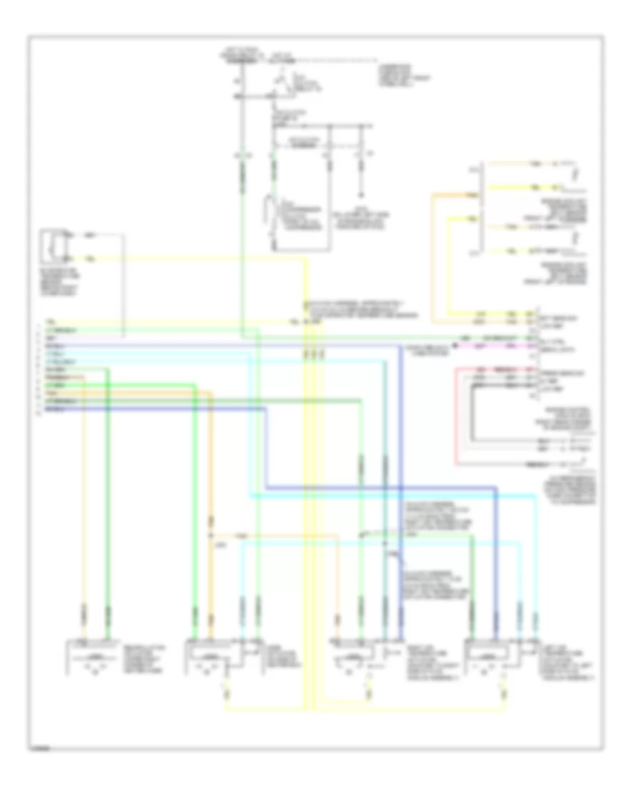 Manual AC Wiring Diagram (2 of 2) for Hummer H3 2008