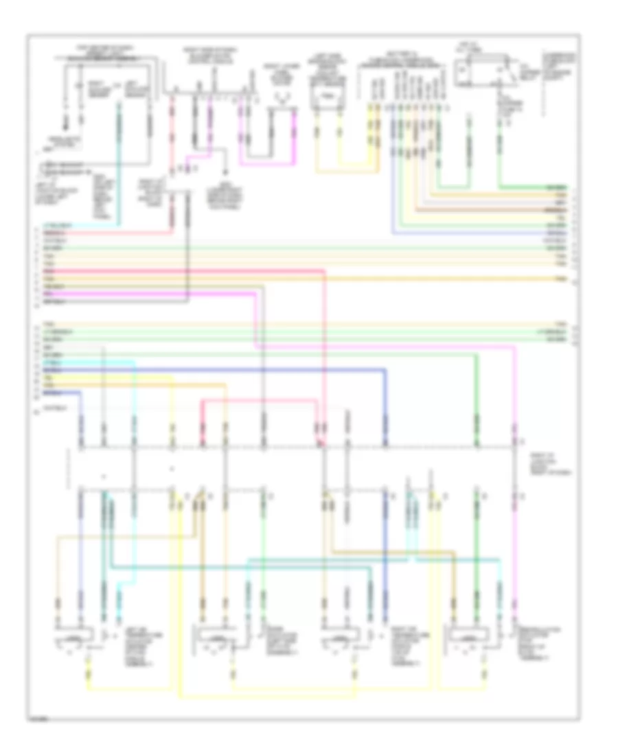 Automatic AC Wiring Diagram (2 of 3) for Hummer H2 2009