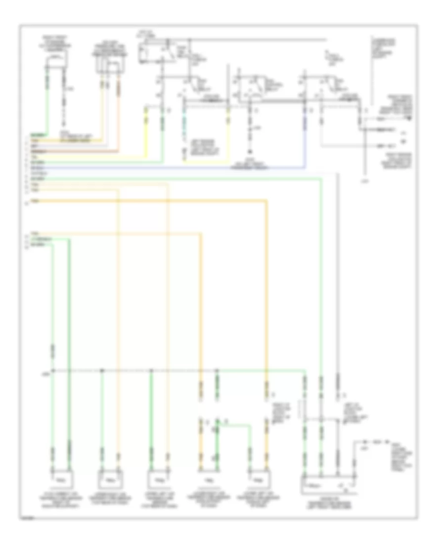 Automatic AC Wiring Diagram (3 of 3) for Hummer H2 2009