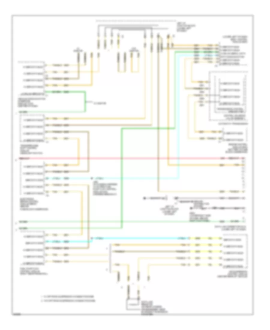 Computer Data Lines Wiring Diagram 2 of 2 for Hummer H2 2009