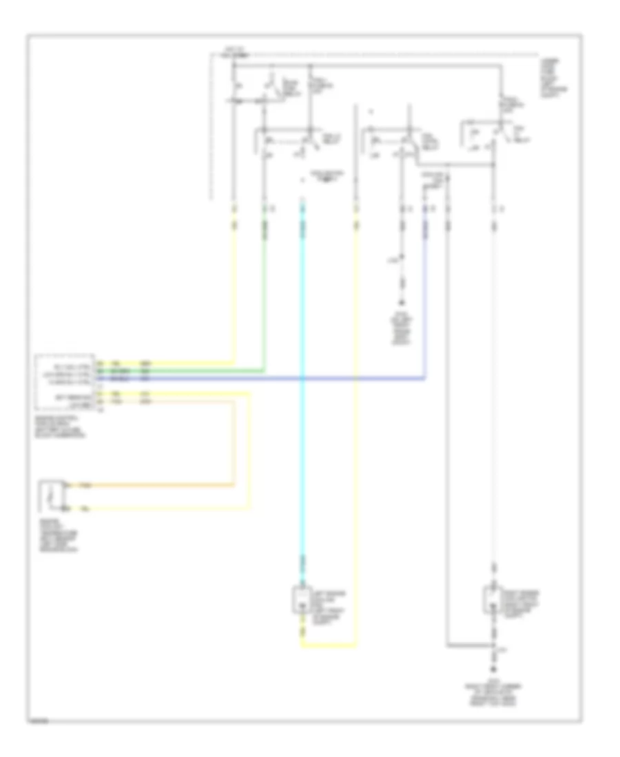 Cooling Fan Wiring Diagram for Hummer H2 2009