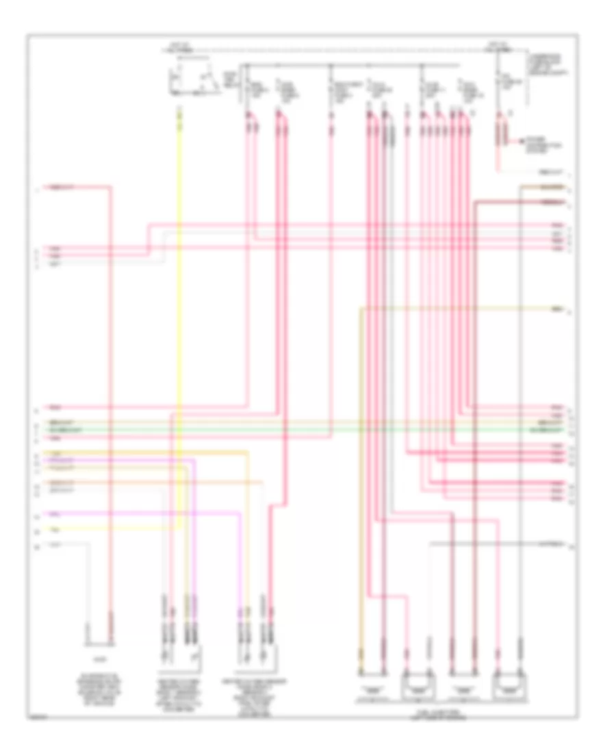 6 2L VIN 2 Engine Performance Wiring Diagram 2 of 5 for Hummer H2 2009