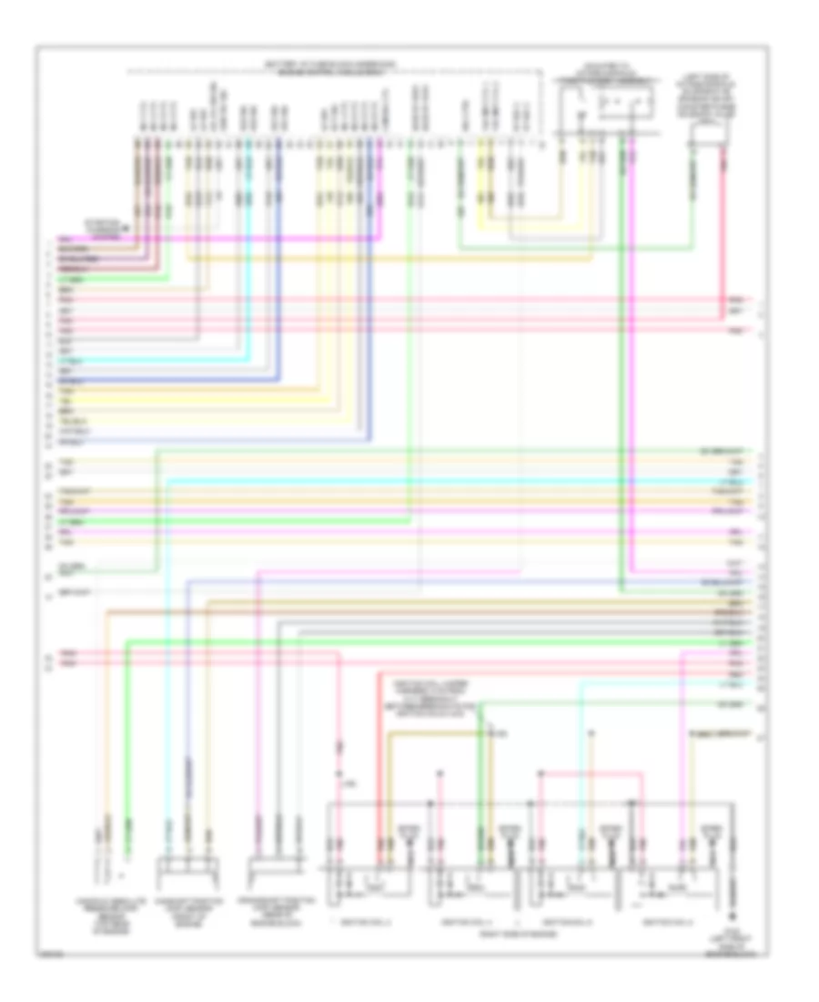 6.2L VIN 2, Engine Performance Wiring Diagram (4 of 5) for Hummer H2 2009